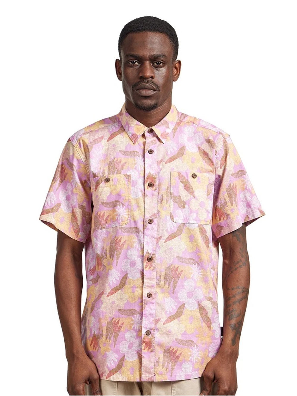 Patagonia Back Step Shirt “Channeling Spring Milkweed Mauve” Men’s size Large